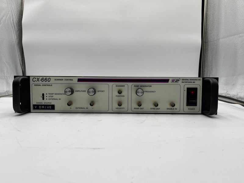 General Scanning CX 660 Scanner Control