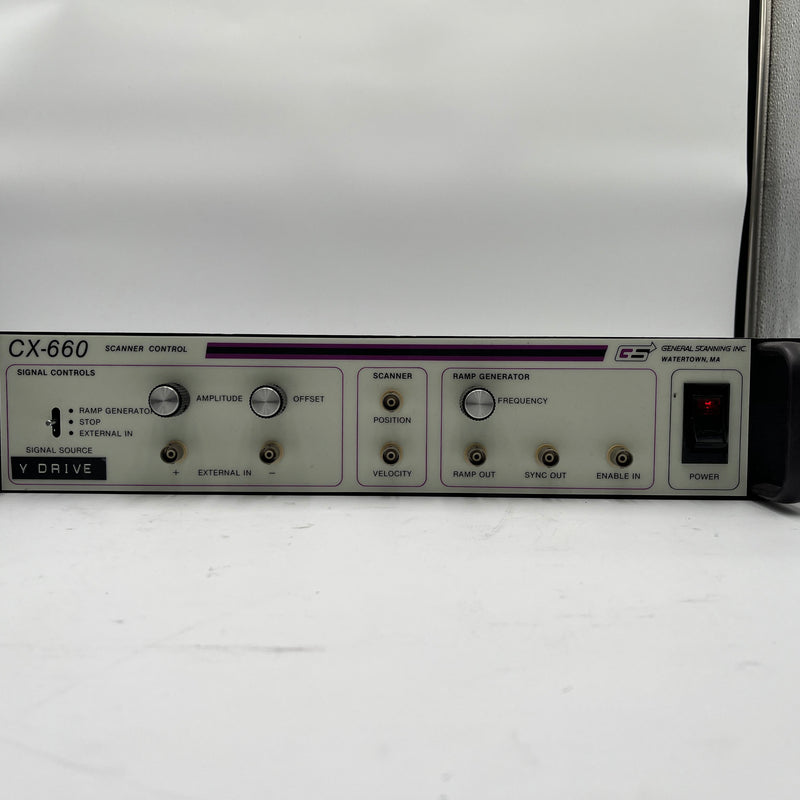 General Scanning CX 660 Scanner Control