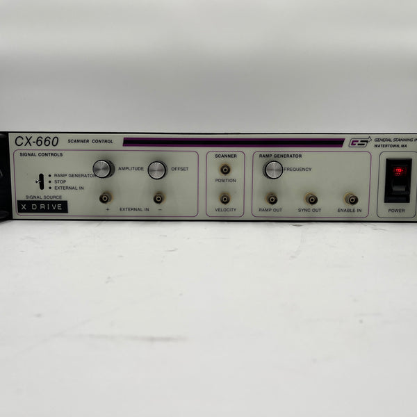 General Scanning CX 660 Scanner Control