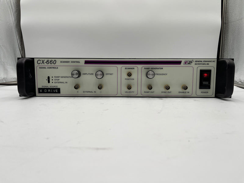 General Scanning CX 660 Scanner Control