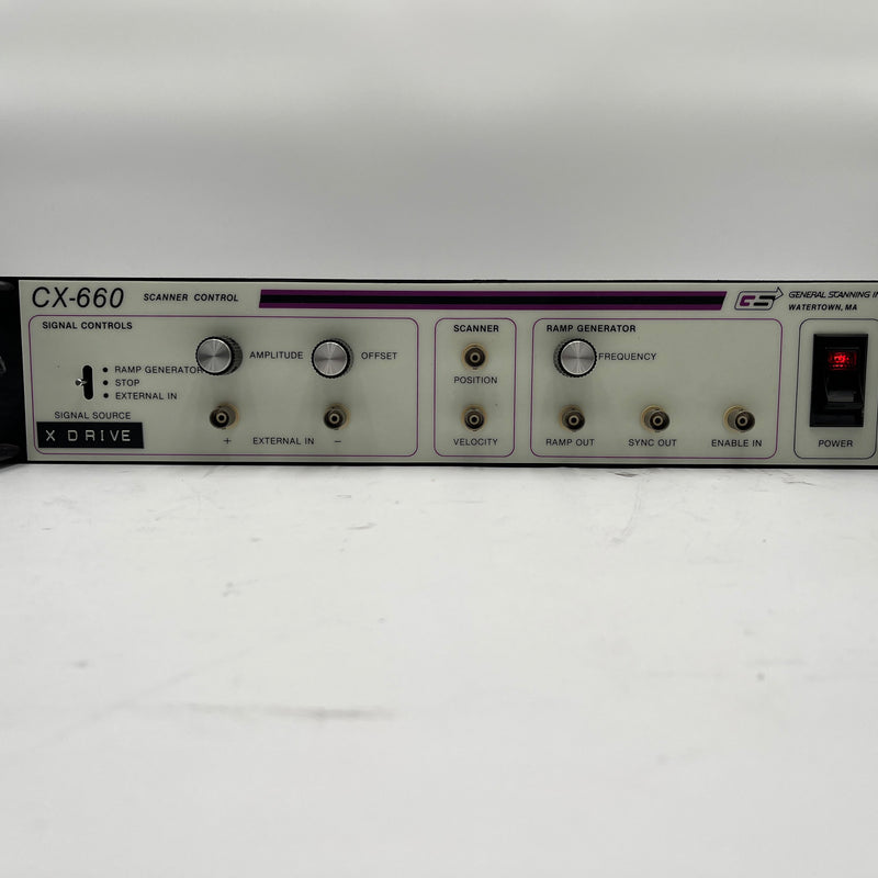 General Scanning CX 660 Scanner Control