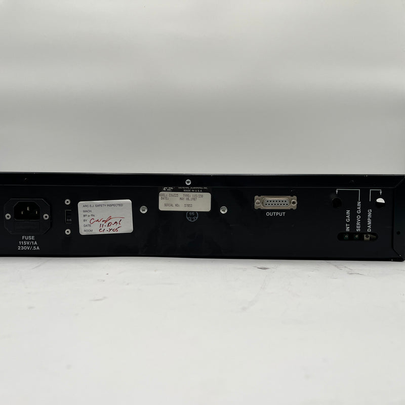 General Scanning CX 660 Scanner Control