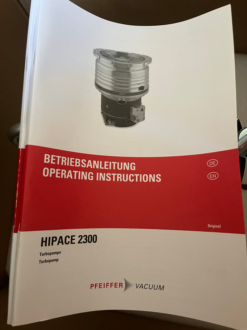 Pfeiffer HiPace 2300 Turbo Pump