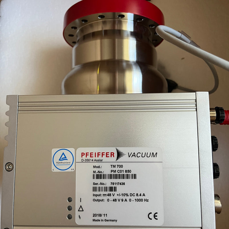 Pfeiffer HiPace 300 Turbomolecular Vacuum Pump System