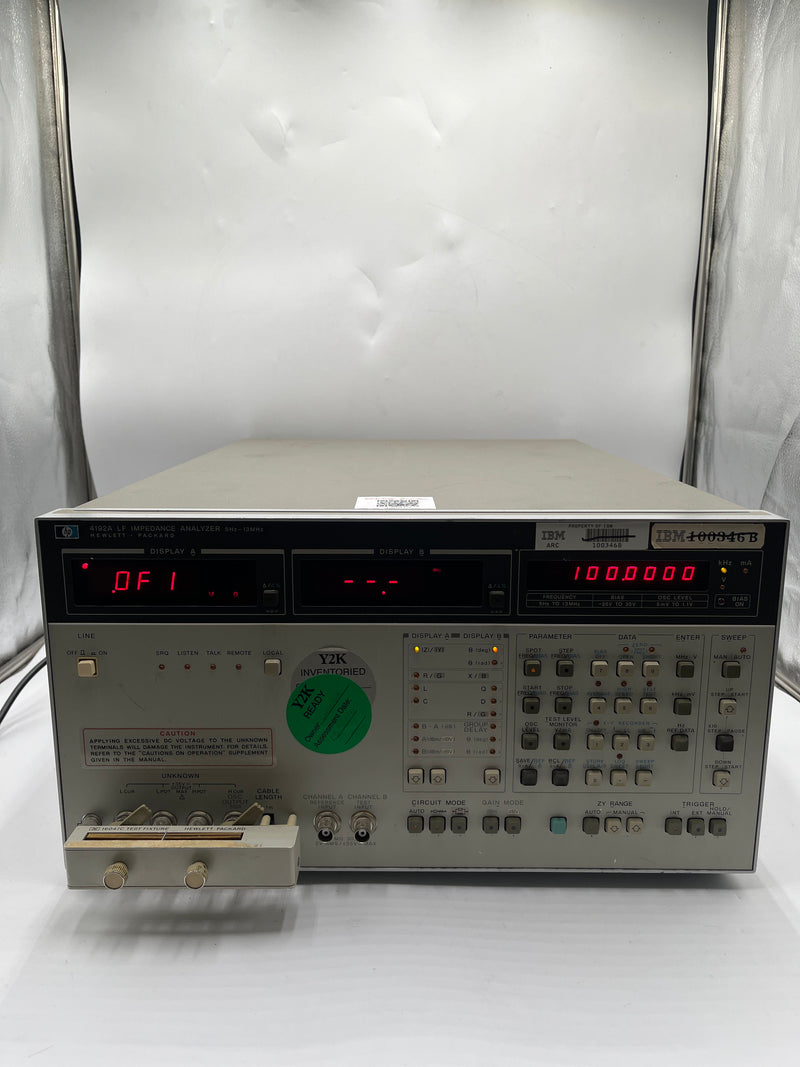 Agilent 4192 A Impedance Analyzer
