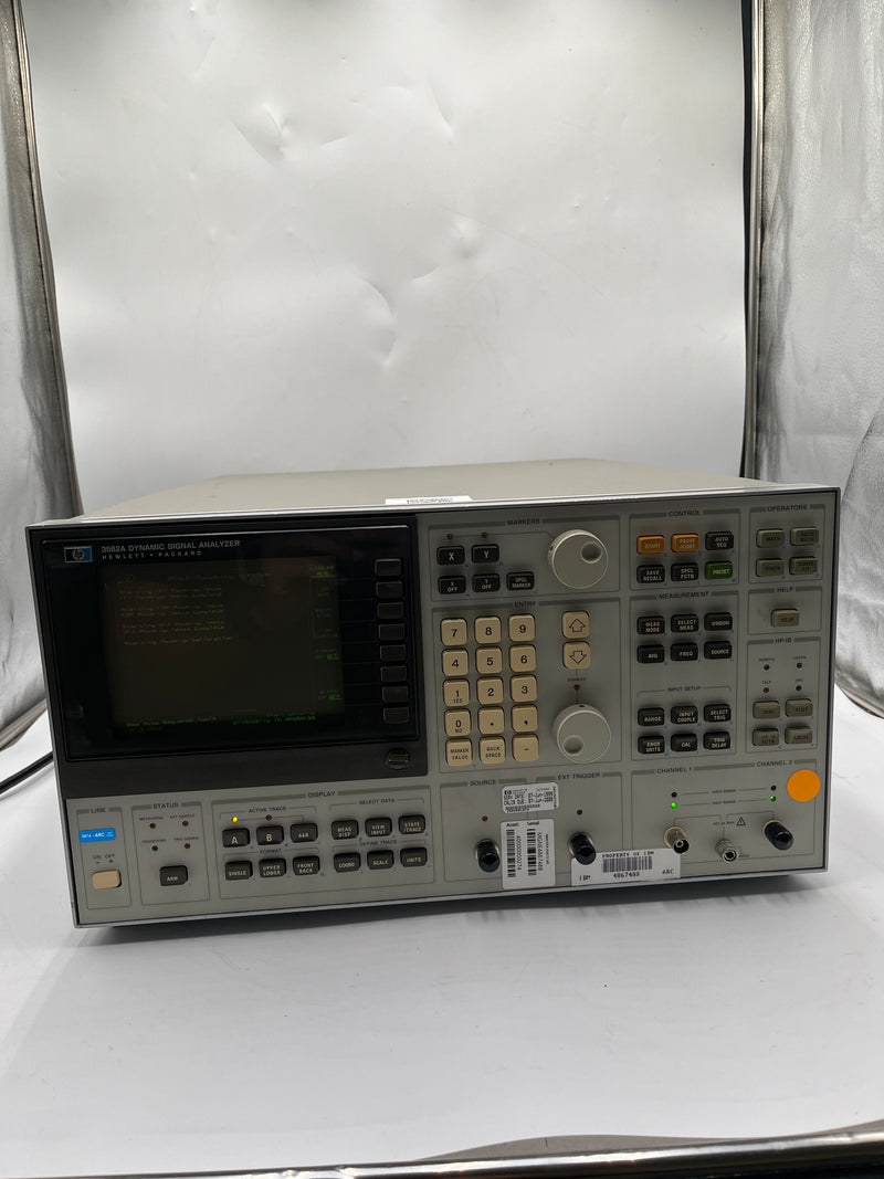 Agilent 3562 A Dynamic Signal Analyzer