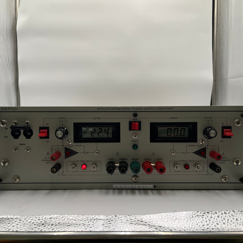 Kepco BOP 20 20 D Bipolar Operational Power Supply / Amplifier