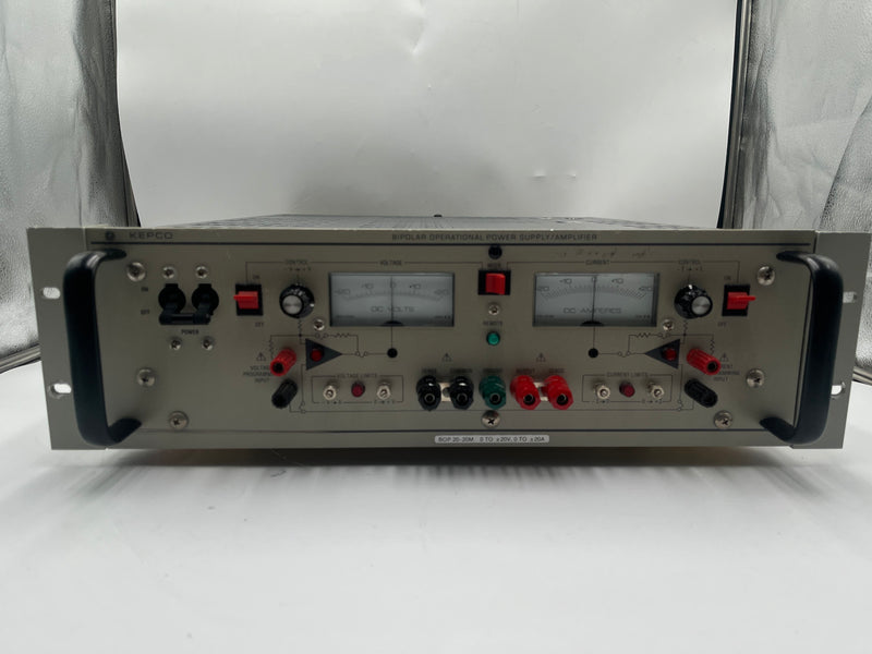 Kepco BOP 20 20 M Bipolar Operational Power Supply / Amplifier
