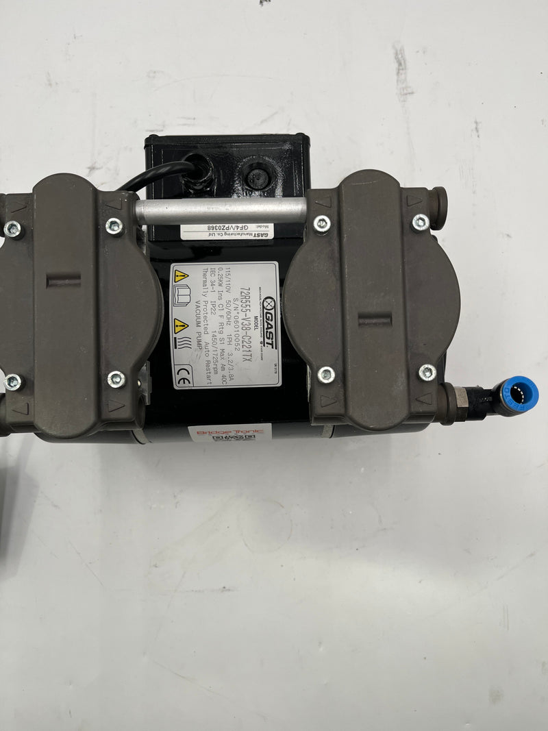 Gast 72 R 555 V 138 C 221 TX Vacuum Pump