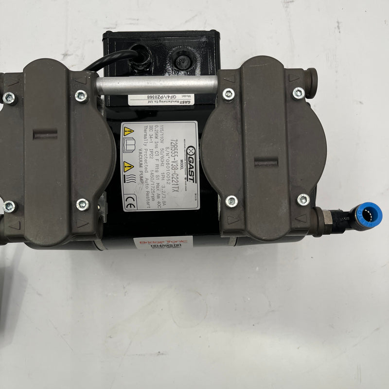 Gast 72 R 555 V 138 C 221 TX Vacuum Pump