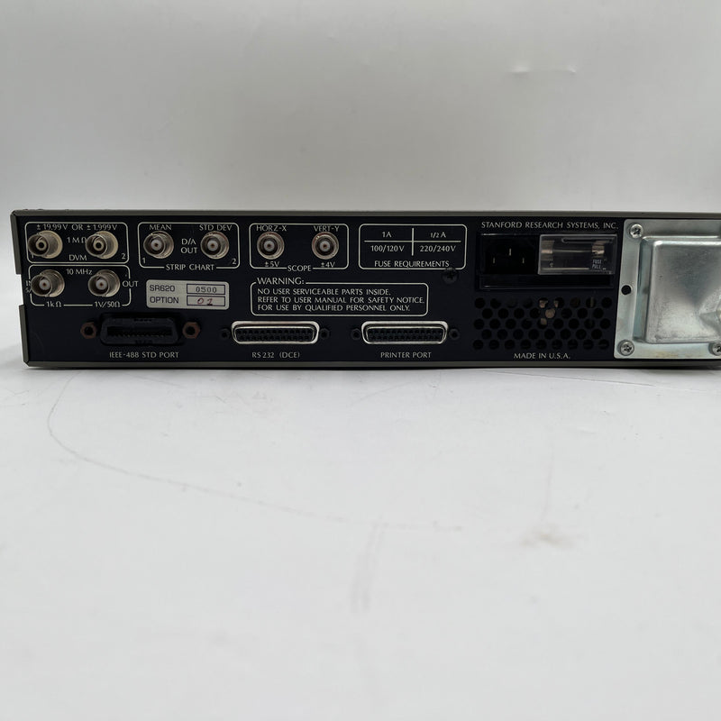 Stanford Research Systems (SRS) SR 620 Universal Time Interval Counter