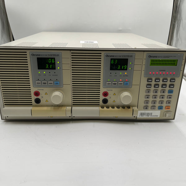 Chroma 6314 DC Electronic Load Mainframe