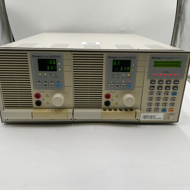 Chroma 6314 DC Electronic Load Mainframe