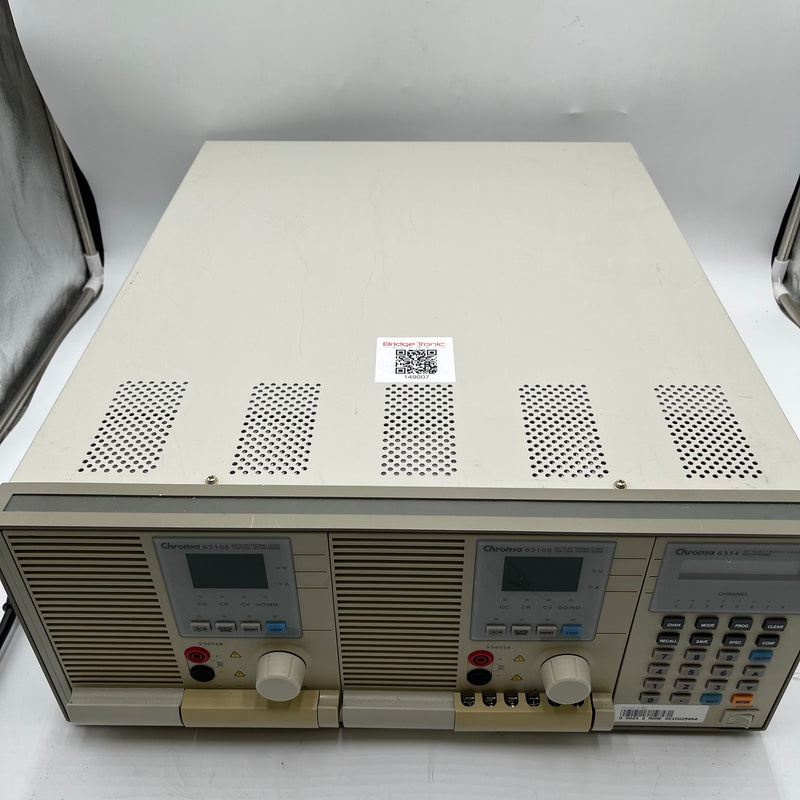 Chroma 6314 DC Electronic Load Mainframe