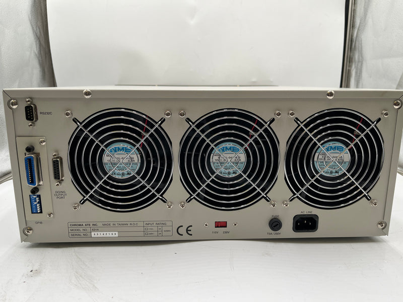 Chroma 6314 DC Electronic Load Mainframe