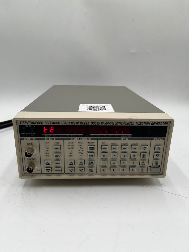 Stanford Research Systems (SRS) DS 345 Synthesizer / Function Generator
