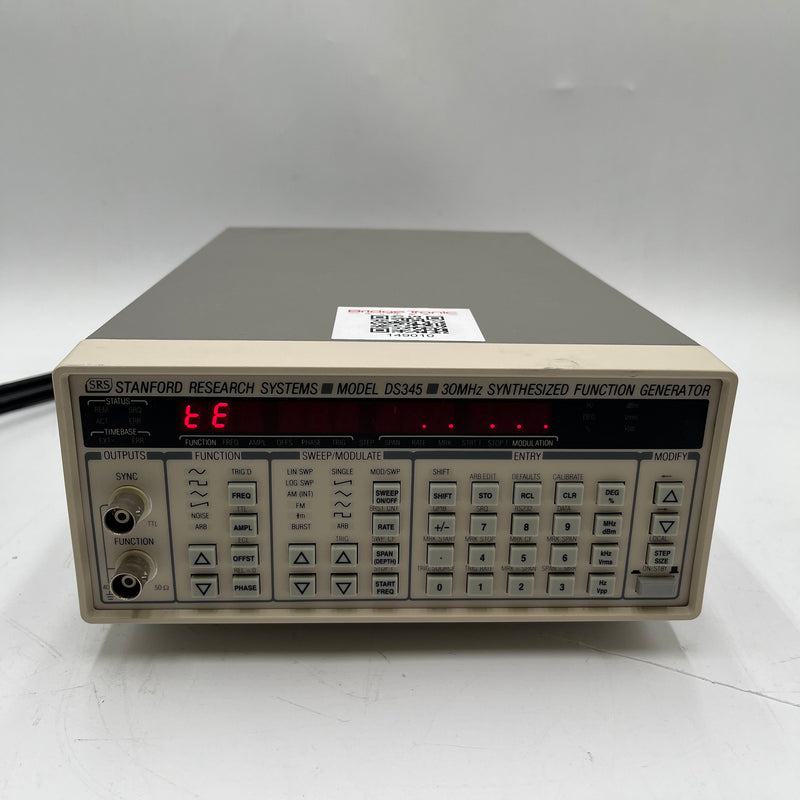 Stanford Research Systems (SRS) DS 345 Synthesizer / Function Generator