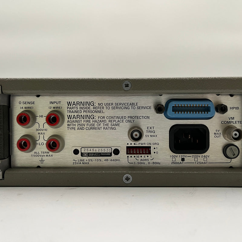 Agilent 3478 A Multimeter