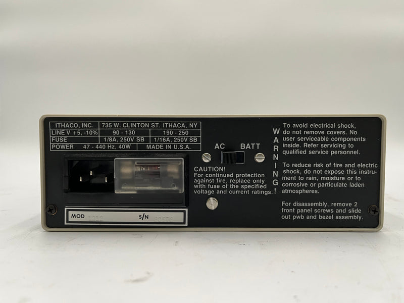 Ithaco 1212 Current Amplifier