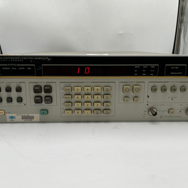 Agilent 3325 A Synthesizer / Function Generator