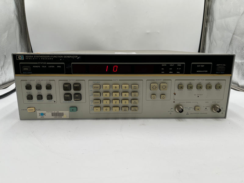Agilent 3325 A Synthesizer / Function Generator