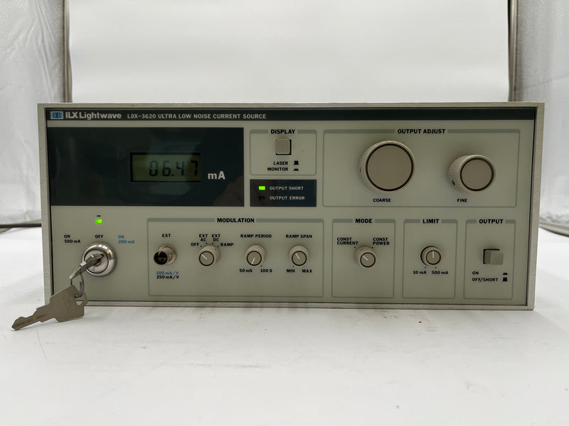 ILX Lightwave LDX 3620 Ultra Low Noise Current Source