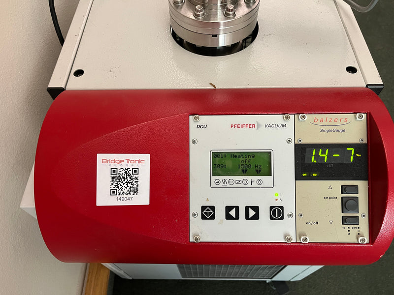 Balzers Pfeiffer TSU 071 Vacuum Pump Assembly