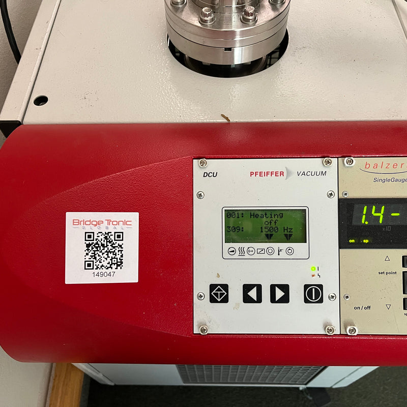 Balzers Pfeiffer TSU 071 Vacuum Pump Assembly