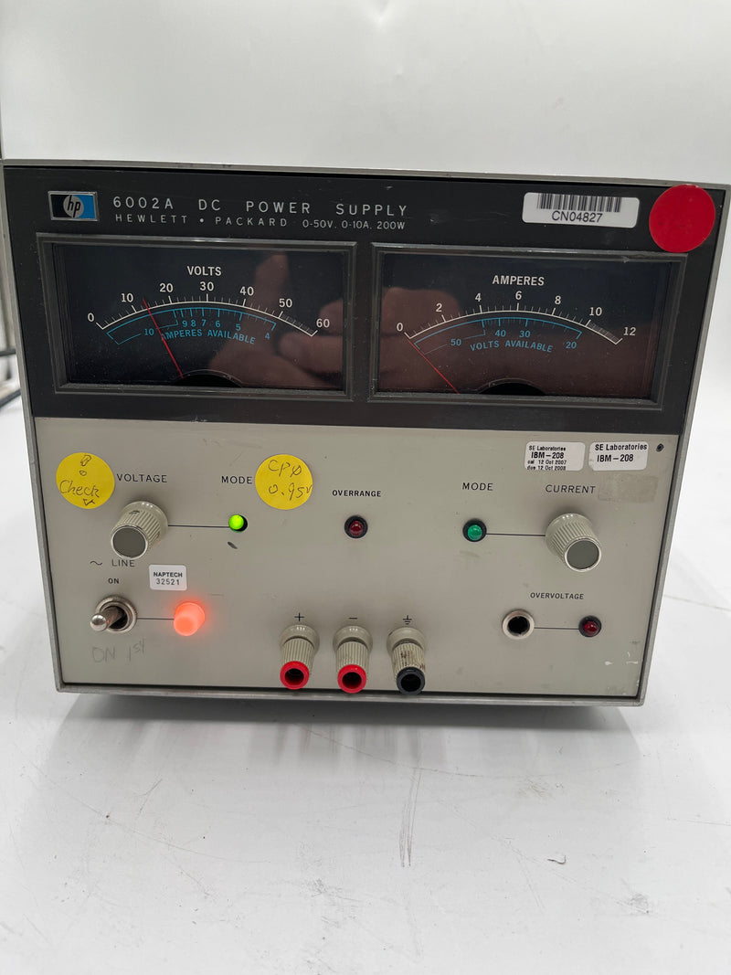 Agilent 6002 A DC Power Supply