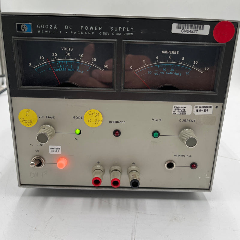Agilent 6002 A DC Power Supply