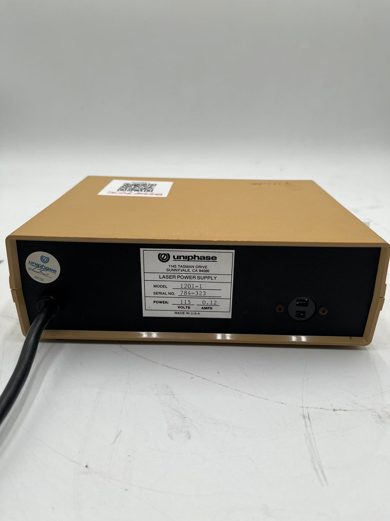 Uniphase 1201 Laser Power Supply