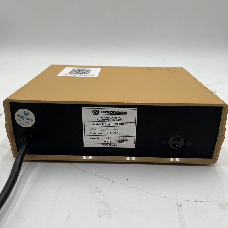 Uniphase 1201 Laser Power Supply