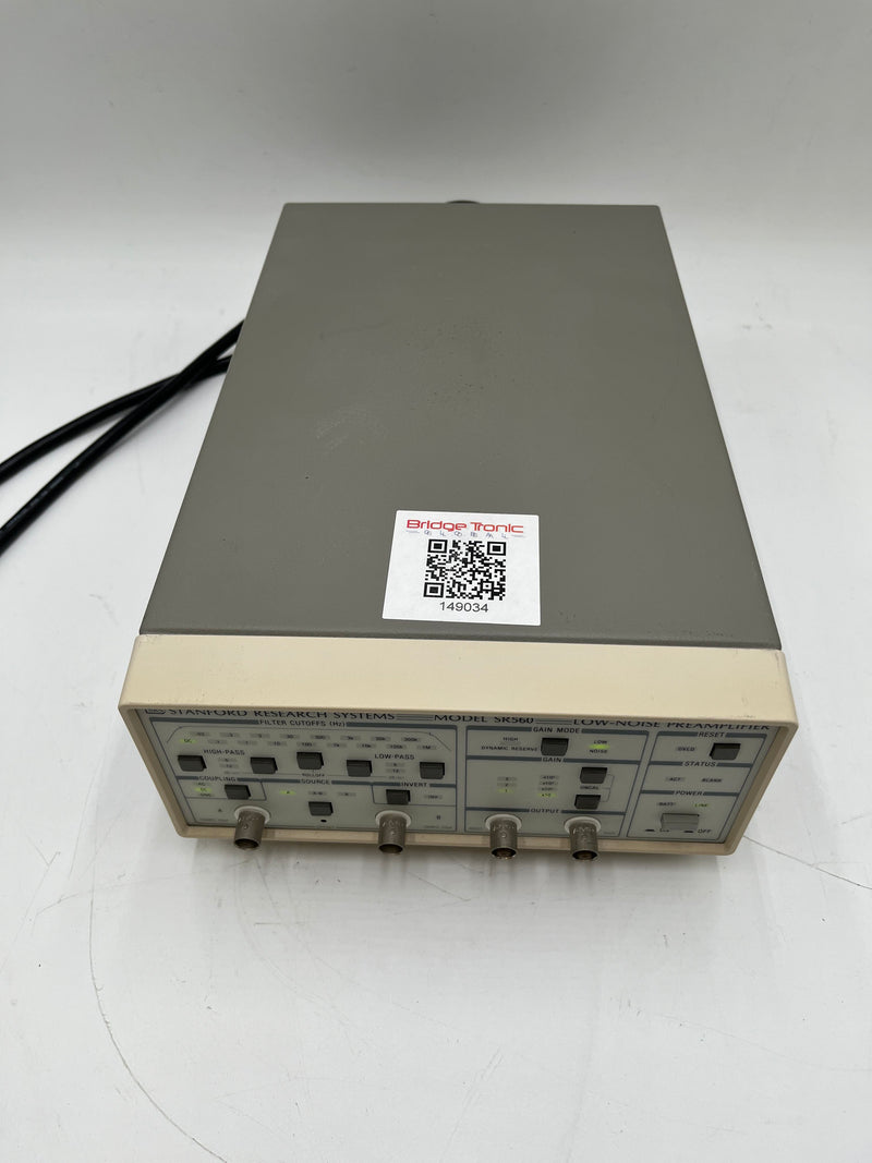 Stanford Research Systems (SRS) SR 560 Low Noise Preamplifier