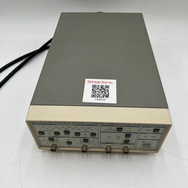 Stanford Research Systems (SRS) SR 560 Low Noise Preamplifier