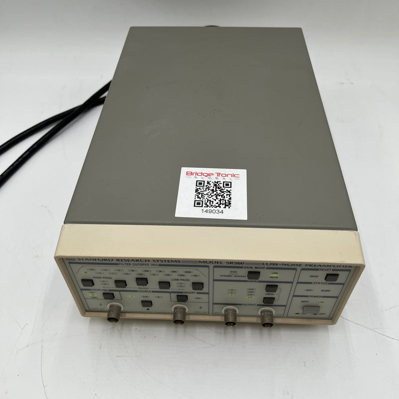 Stanford Research Systems (SRS) SR 560 Low Noise Preamplifier
