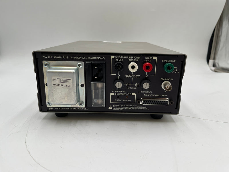 Stanford Research Systems (SRS) SR 560 Low Noise Preamplifier
