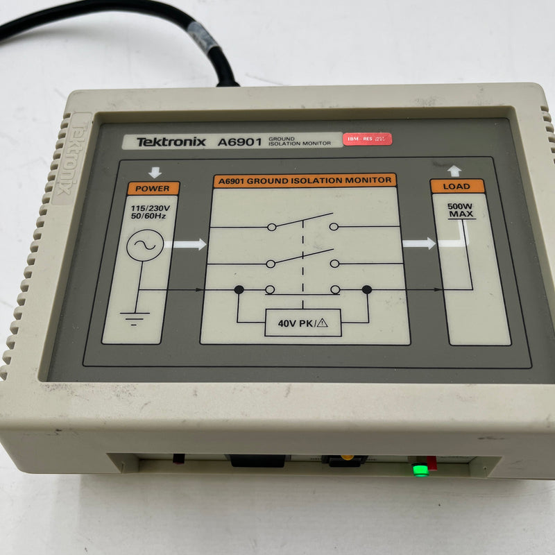 Tektronix A 6901 Ground Isolation Monitor