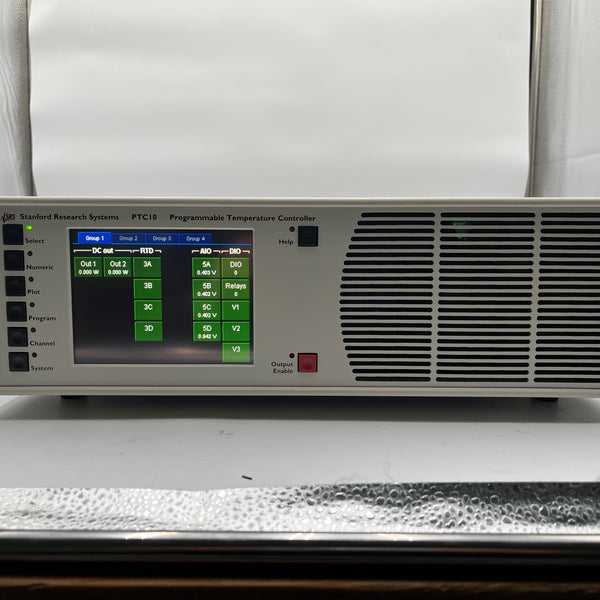 Stanford Research Systems (SRS) PTC 10 Programmable Temperature Controller