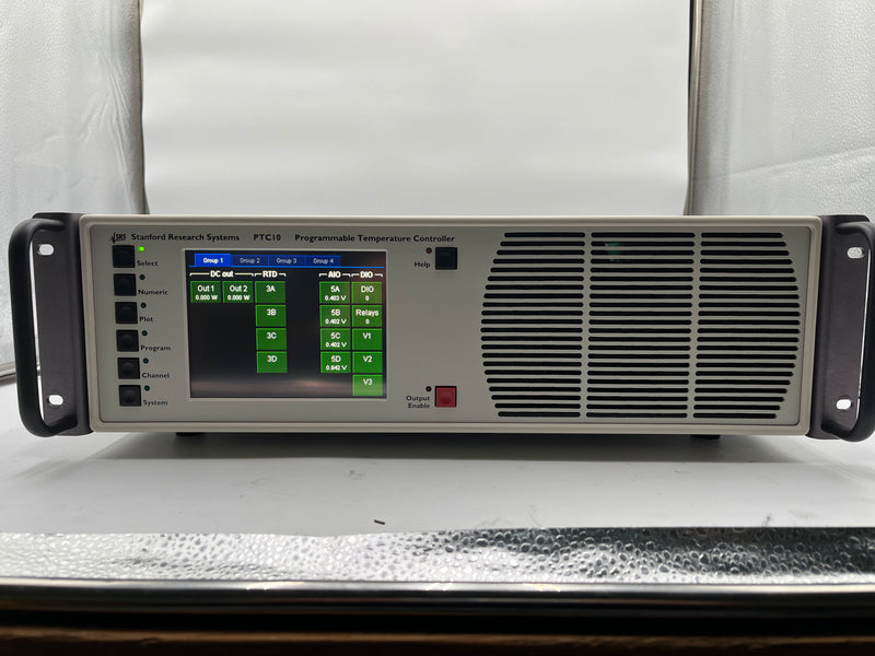 Stanford Research Systems (SRS) PTC 10 Programmable Temperature Controller