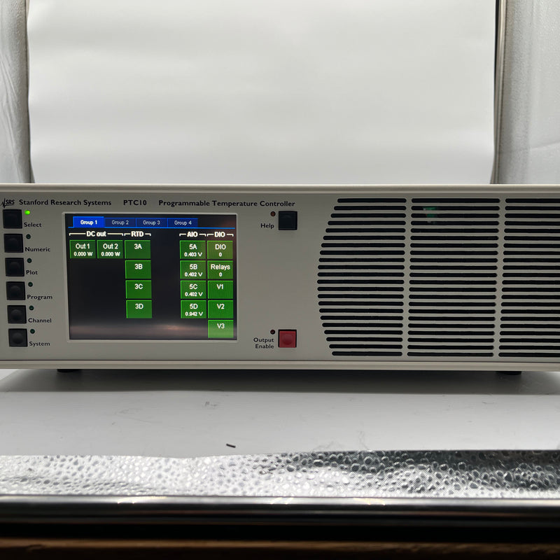 Stanford Research Systems (SRS) PTC 10 Programmable Temperature Controller