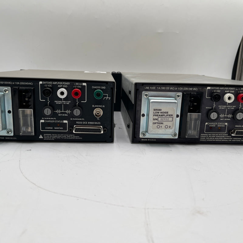 Stanford Research Systems (SRS) SR 560 Low Noise Preamplifier