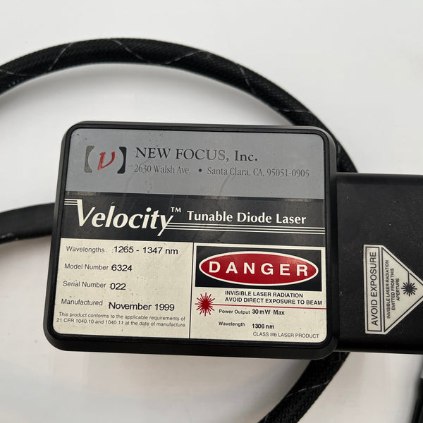New Focus Velocity 6324 Tunable Diode Laser