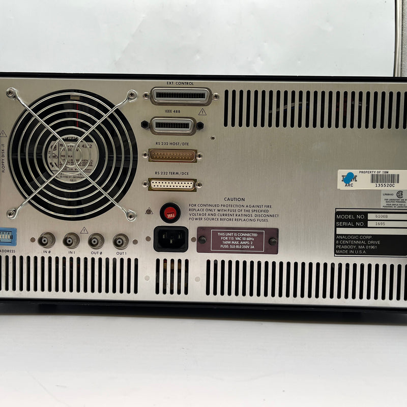 Data Precision 6100 B Multi-Channel Signal Analyzer