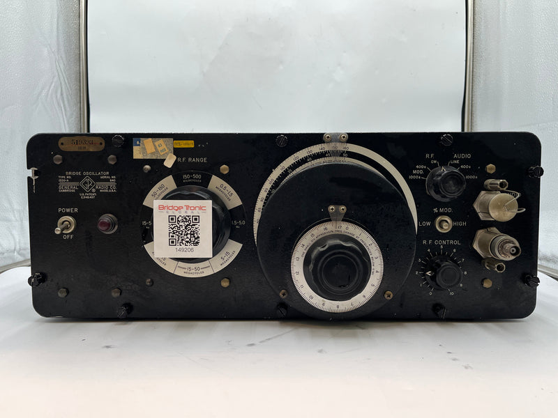 General Radio 1330 A Bridge Oscillator