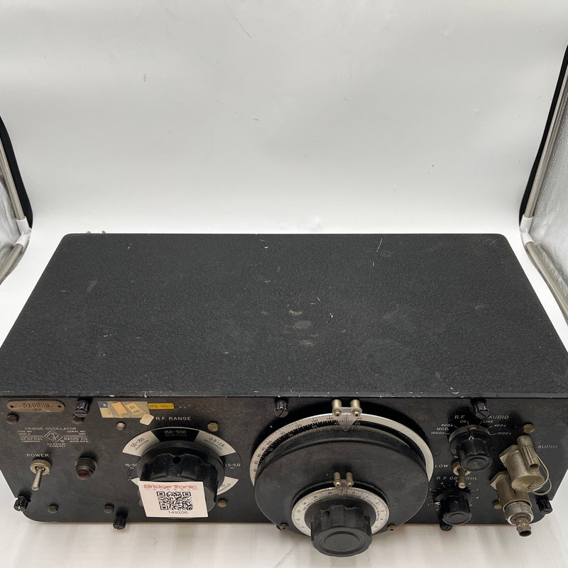 General Radio 1330 A Bridge Oscillator