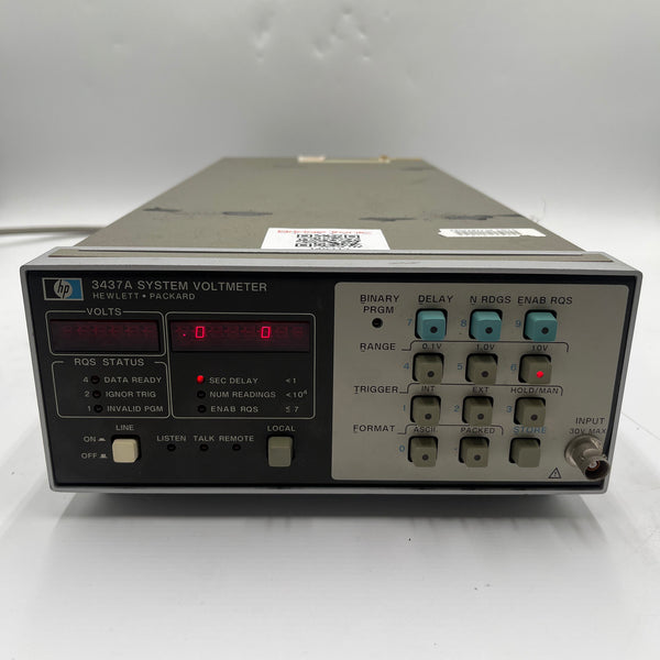 Agilent 3437 A System Voltmeter