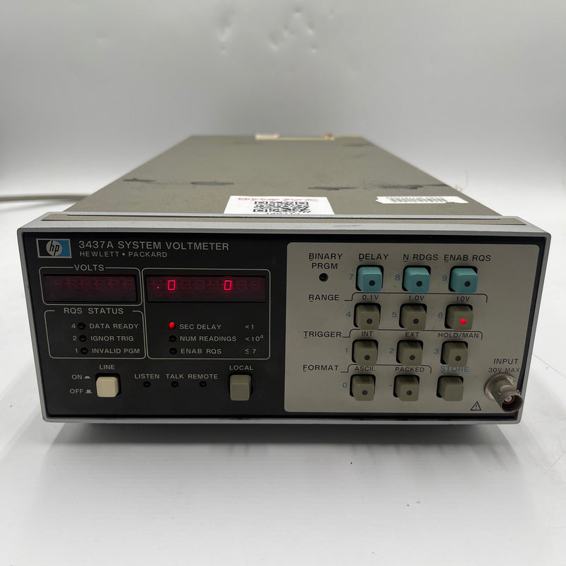 Agilent 3437 A System Voltmeter