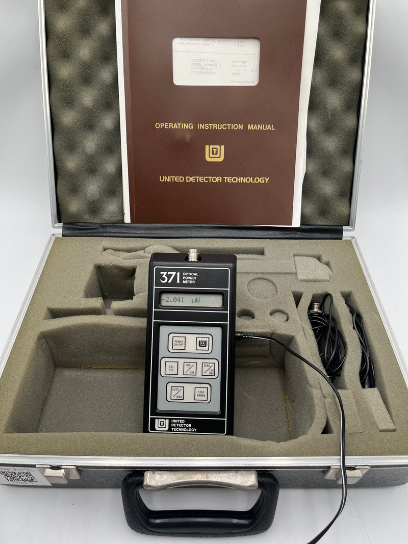 United Detector Technology 371 Optical Power Meter