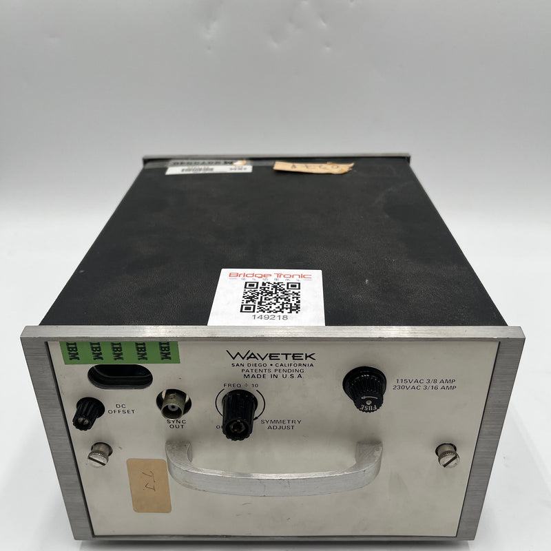 Wavetek 144 HF Sweep Generator
