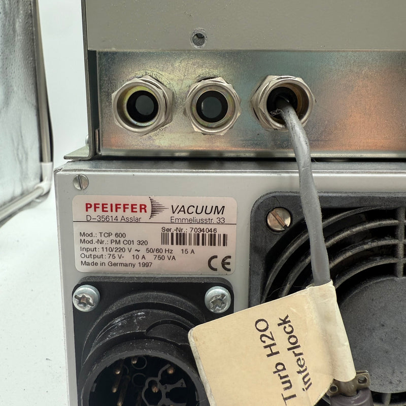 Pfeiffer TCS 130 / TCP 600 Controller Module